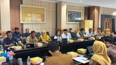 Rapat koordinasi pengendalian inflasi di Kantor Gubernur Bengkulu menjelang Iduladha 1447 H