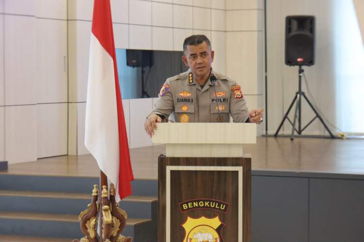 Irwasda Polda Bengkulu membuka diklat pengawasan bagi Kasiwas Polres di Rupatama Awaloedin Djamin