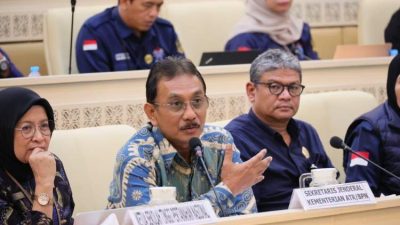 Rapat ATR BPN bersama Komisi II DPR RI membahas transformasi STPN menjadi sekolah kedinasan
