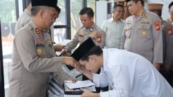 Kapolda Bengkulu Doa Bersama Santri Jaga Kamtibmas