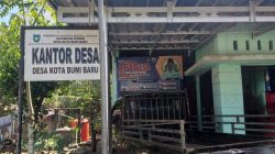 Kondisi kegiatan desa Kota Bumi Baru Seginim yang diduga bermasalah