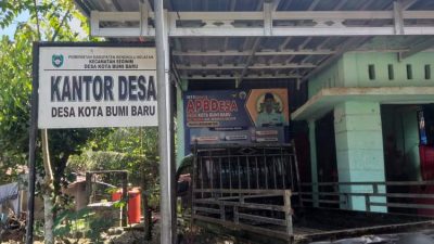 Kondisi kegiatan desa Kota Bumi Baru Seginim yang diduga bermasalah