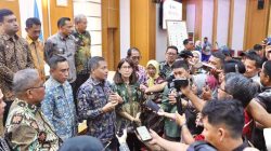 Rakor ATR/BPN bersama KPK dan pemerintah daerah Sulawesi Tenggara di Kantor Gubernur Sultra.