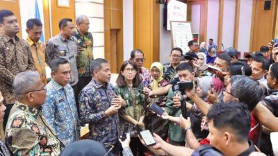 Rakor ATR/BPN bersama KPK dan pemerintah daerah Sulawesi Tenggara di Kantor Gubernur Sultra.