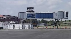 Garbarata baru tiba di Bandara Fatmawati Soekarno Bengkulu untuk mendukung pengembangan terminal modern.