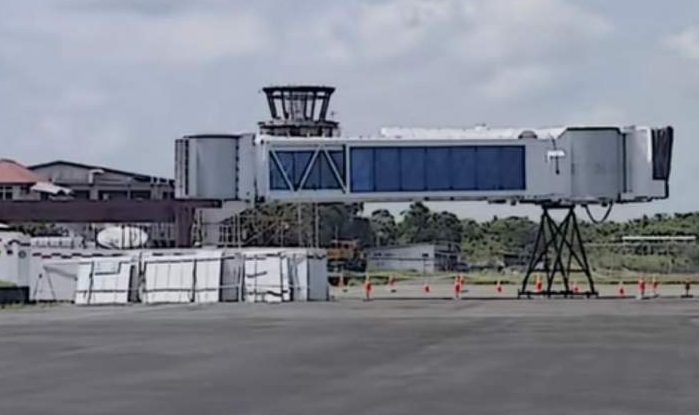 Garbarata baru tiba di Bandara Fatmawati Soekarno Bengkulu untuk mendukung pengembangan terminal modern.